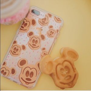 iPhone X Mickey waffle case